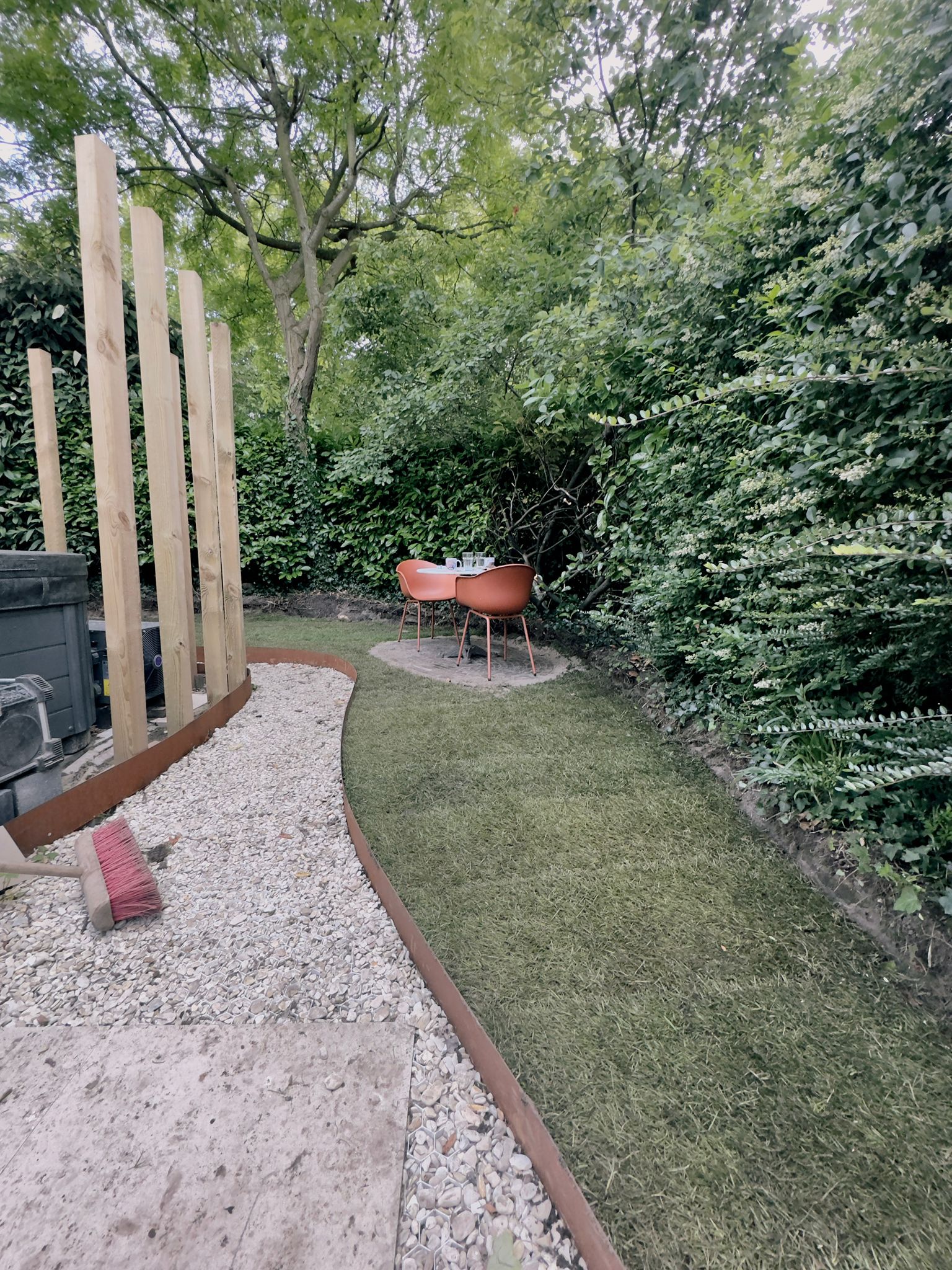 Aanleggen tuin binnenstad Zwolle